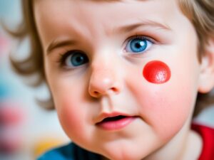rumień u dziecka