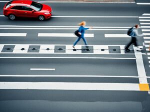 wyprzedzanie na pasach