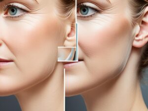 zgrubienie za uchem na kości