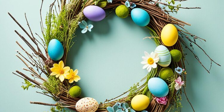 jak zrobić stroik wielkanocny na cmentarz