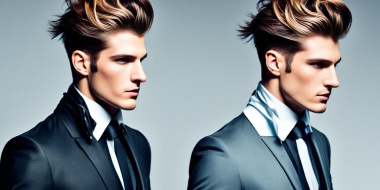 nowoczesne fryzury męskie